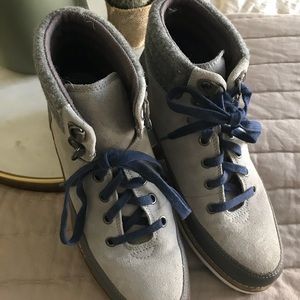 Cole Haan lace up boots